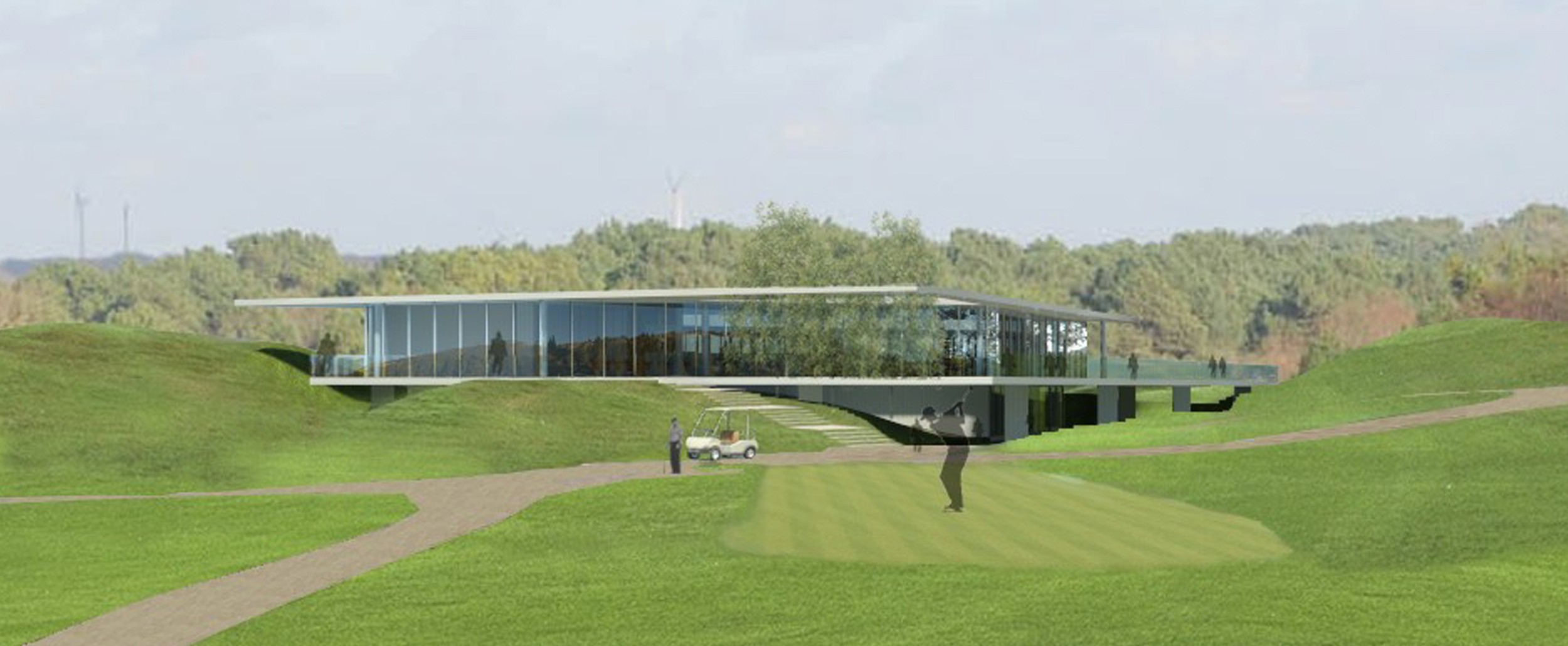 Club house du Golf de la Mer - Photo 1